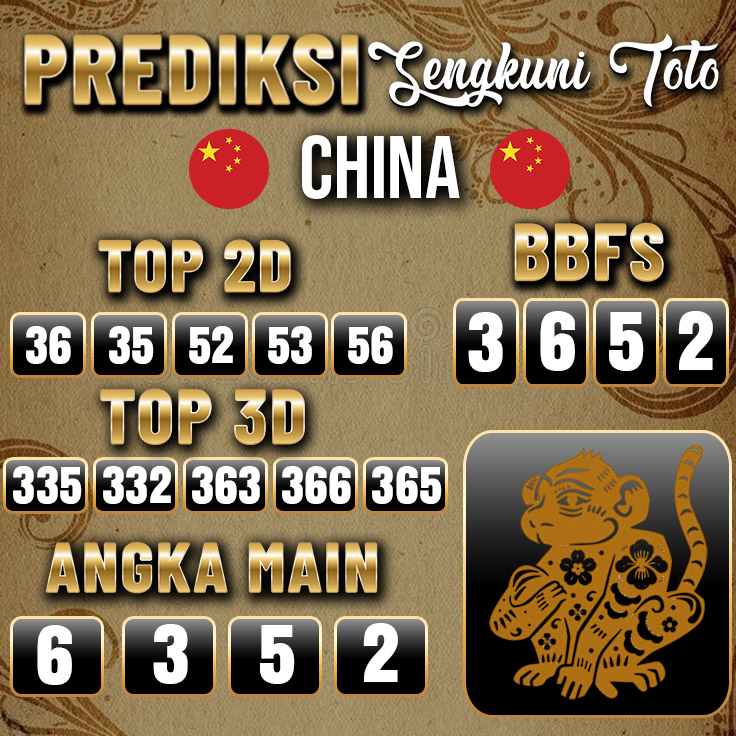 prediksi china