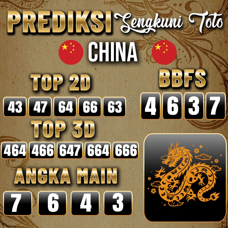 prediksi china